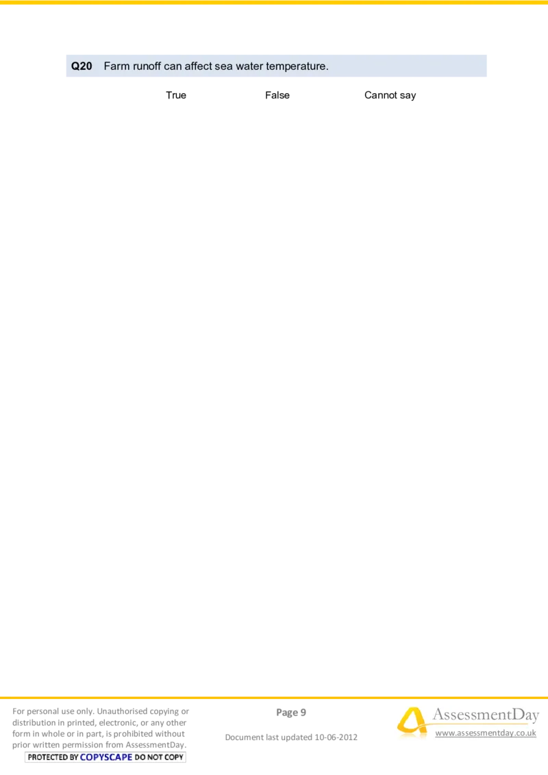 VerbalReasoningTest5-Questions_2025春招题库汇总_八大题库-1_04八大汇总_信永中和_专业题综合知识-参考_英文题_VerbalReasoningTests
