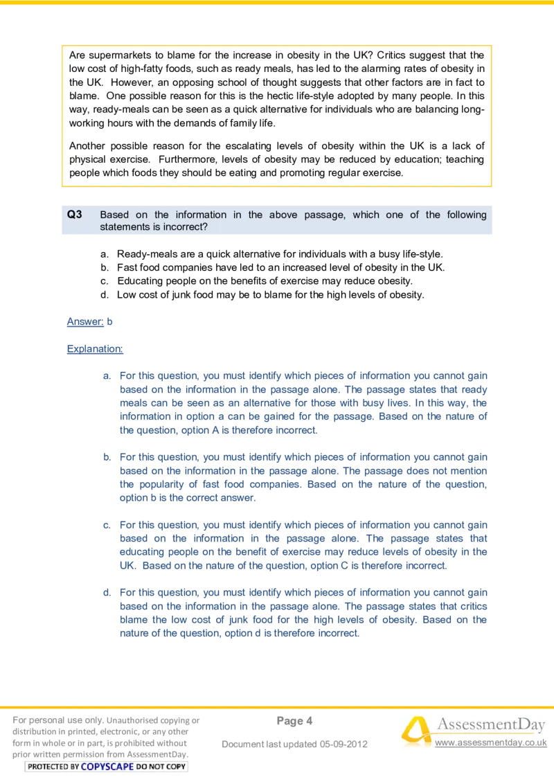 VerbalComprehensionTest3-Solutions_2025春招题库汇总_八大题库-1_04八大汇总_信永中和_专业题综合知识-参考_英文题_VerbalReasoningTests