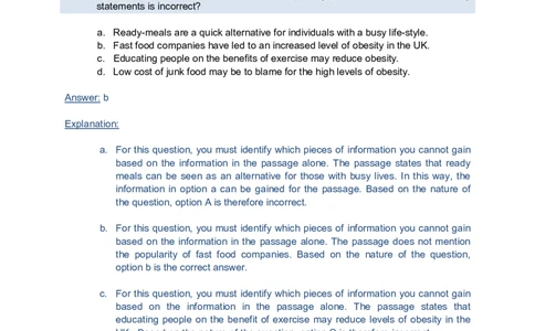 VerbalComprehensionTest3-Solutions_2025春招题库汇总_八大题库-1_04八大汇总_信永中和_专业题综合知识-参考_英文题_VerbalReasoningTests