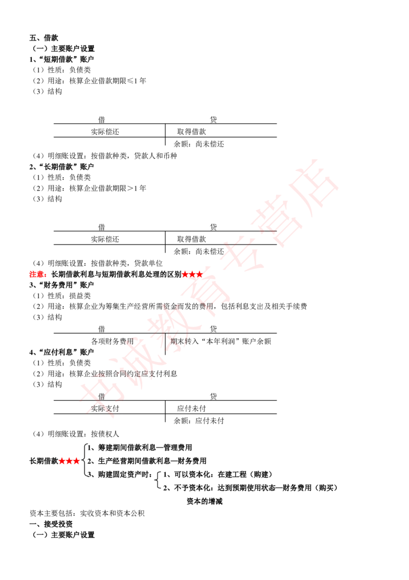 会计专项讲义--会计学知识考点讲义归纳总结_2025春招题库汇总_十大行测题库_2023年十大热门题库更新中_09、易考汇总_银行笔试包含专业题_专项讲义