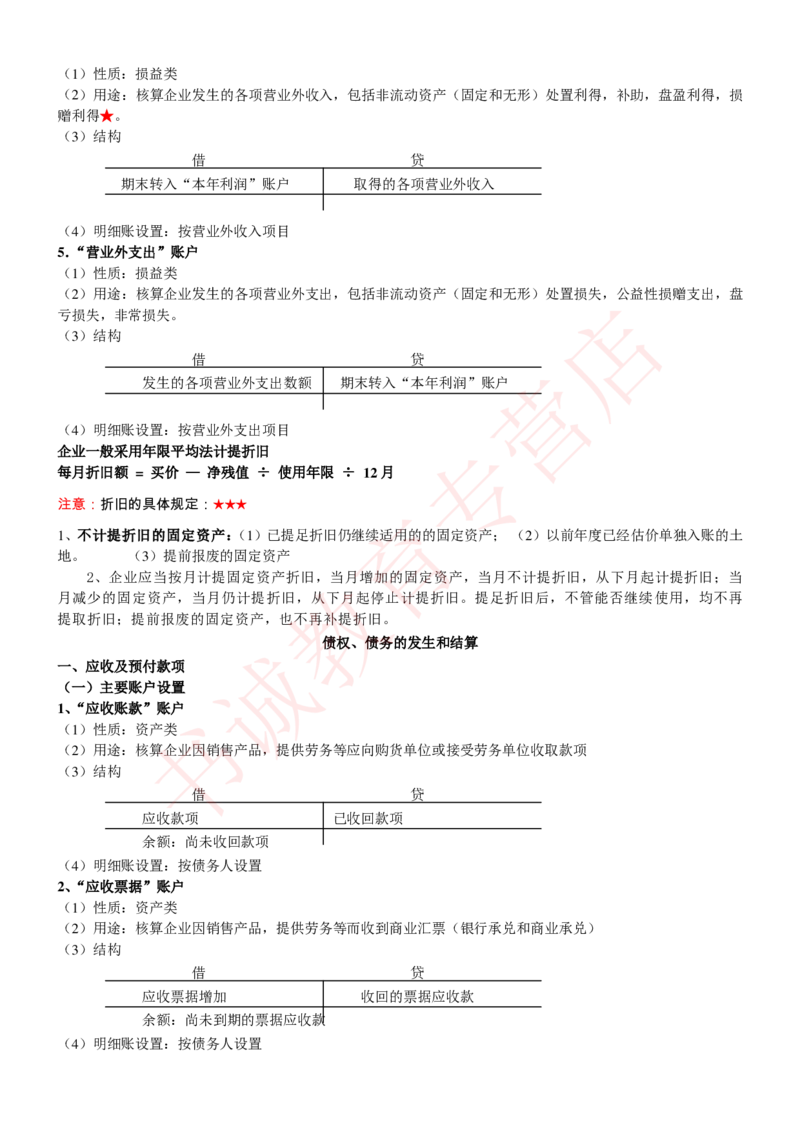 会计专项讲义--会计学知识考点讲义归纳总结_2025春招题库汇总_十大行测题库_2023年十大热门题库更新中_09、易考汇总_银行笔试包含专业题_专项讲义
