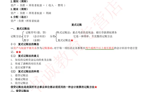 会计专项讲义--会计学知识考点讲义归纳总结_2025春招题库汇总_十大行测题库_2023年十大热门题库更新中_09、易考汇总_银行笔试包含专业题_专项讲义