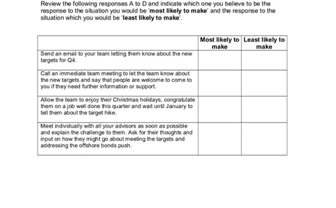 SJT4-Questions_2025春招题库汇总_十大行测题库_2023年十大热门题库更新中_05、TalentQ汇总_TalentQ测试题（适合大多数外资银行以及其他企业）_1必看SituationalJudgementTest（SJT）（约60道）
