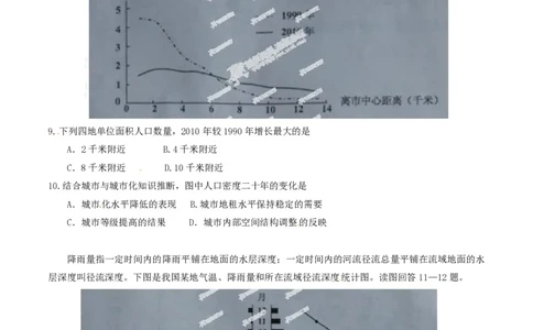 2014年高考地理试卷（四川）（空白卷）_地理历年高考真题_新&middot;PDF版2008-2025&middot;高考地理真题_地理（按试卷类型分类）2008-2025_自主命题卷&middot;地理（2008-2025）_四川自主命题&middot;地理（2008-2015）
