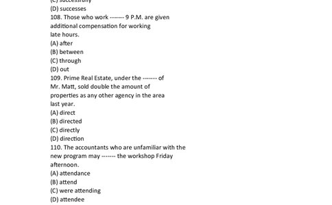 托业考试Toeic考题_2025春招题库汇总_国企题库_中国烟草_3Yancao笔试专业完整知识点（仅需看本专业）_3.7英语_2.托业英语