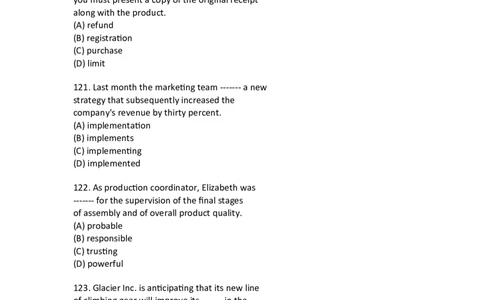 托业考试Toeic考题_2025春招题库汇总_国企题库_中国烟草_3Yancao笔试专业完整知识点（仅需看本专业）_3.7英语_2.托业英语