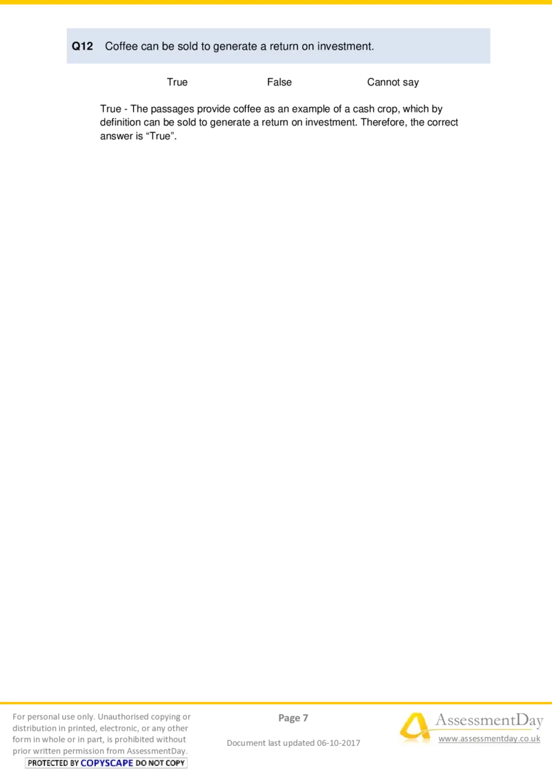 VerbalReasoningTest2-Solutions_2025春招题库汇总_十大行测题库_2023年十大热门题库更新中_05、TalentQ汇总_TalentQ测试题（适合大多数外资银行以及其他企业）_VerbalReasoning