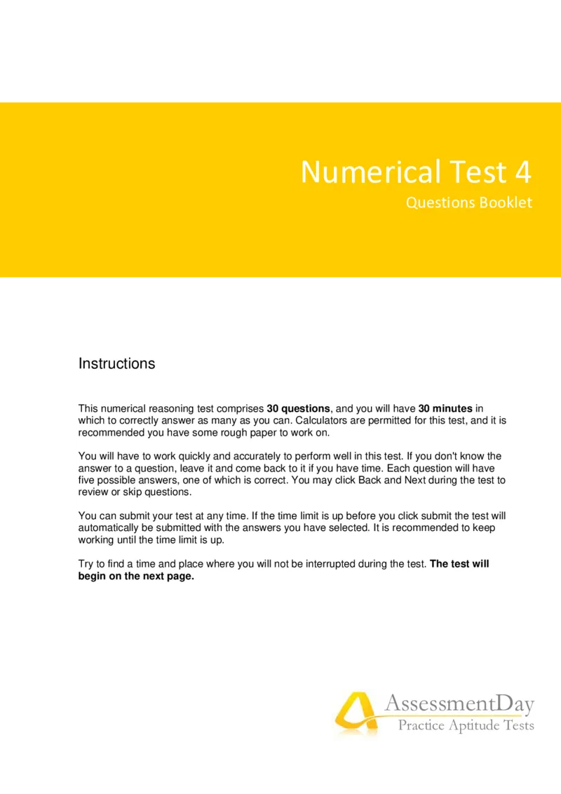 NumericalReasoningTest4-Questions_2025春招题库汇总_十大行测题库_2023年十大热门题库更新中_05、TalentQ汇总_TalentQ测试题（适合大多数外资银行以及其他企业）_NumericalReasoning
