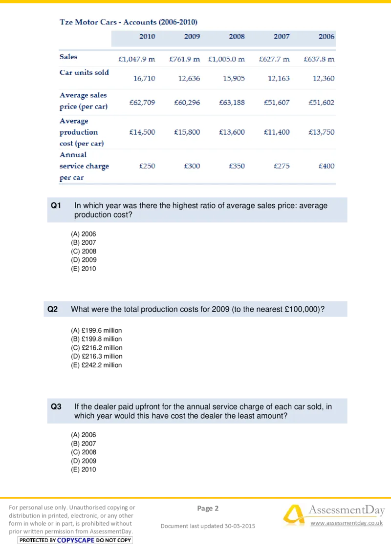 NumericalReasoningTest4-Questions_2025春招题库汇总_十大行测题库_2023年十大热门题库更新中_05、TalentQ汇总_TalentQ测试题（适合大多数外资银行以及其他企业）_NumericalReasoning