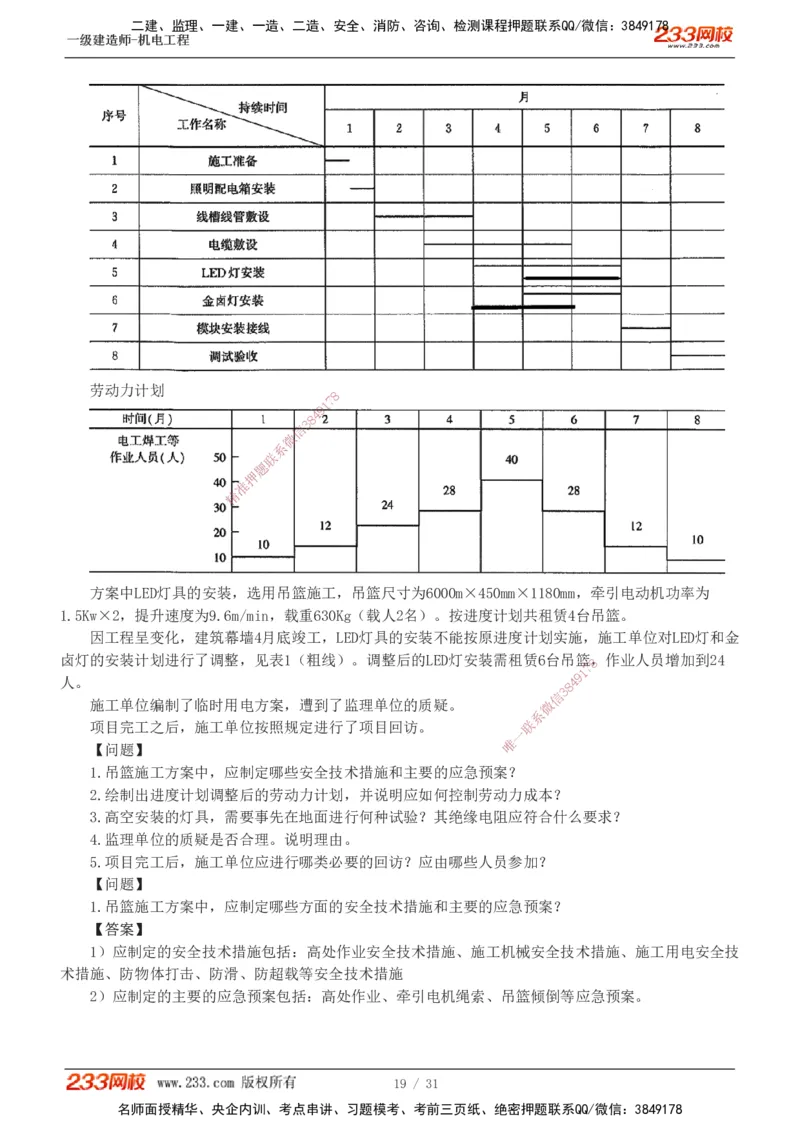 1-8_2026年一级建造师_2026年一建机电_2025年一建机电SVIP_03-习题精析✿实战特训✿模考通关_39-机电《模考金题班》王子初233