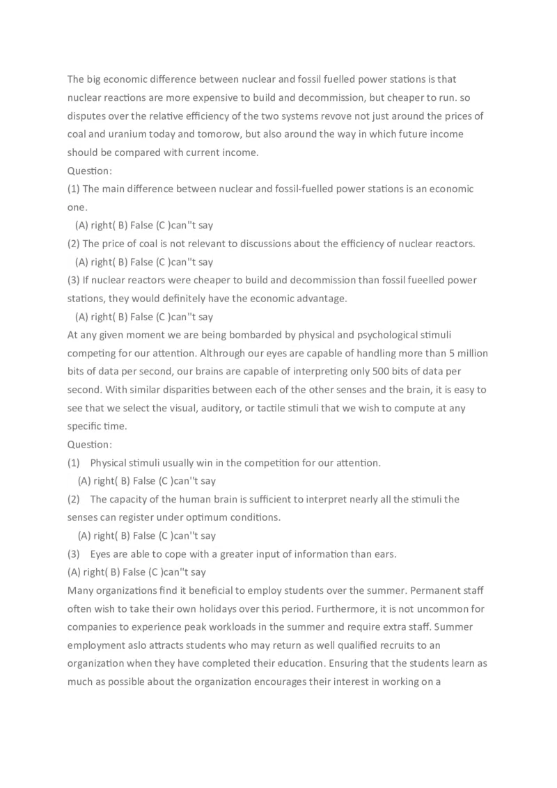 pwc_verbal_含答案_2025春招题库汇总_十大行测题库_2023年十大热门题库更新中_11、SH-1汇总_题型分类_分题型整理-语言推理题Verbal（中文＋英文）