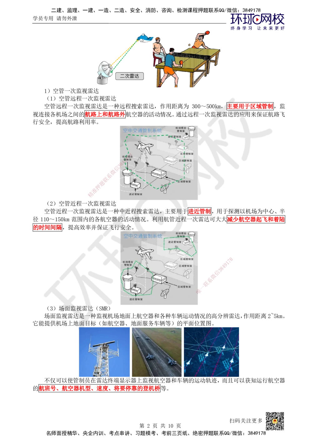 13.第13讲-34民航空管监视工程_2026年一级建造师_2026年一建民航_2025年一建民航SVIP_02-基础精讲✿高端面授✿深度强化_07-民航《考点精讲班》谷永生HQ