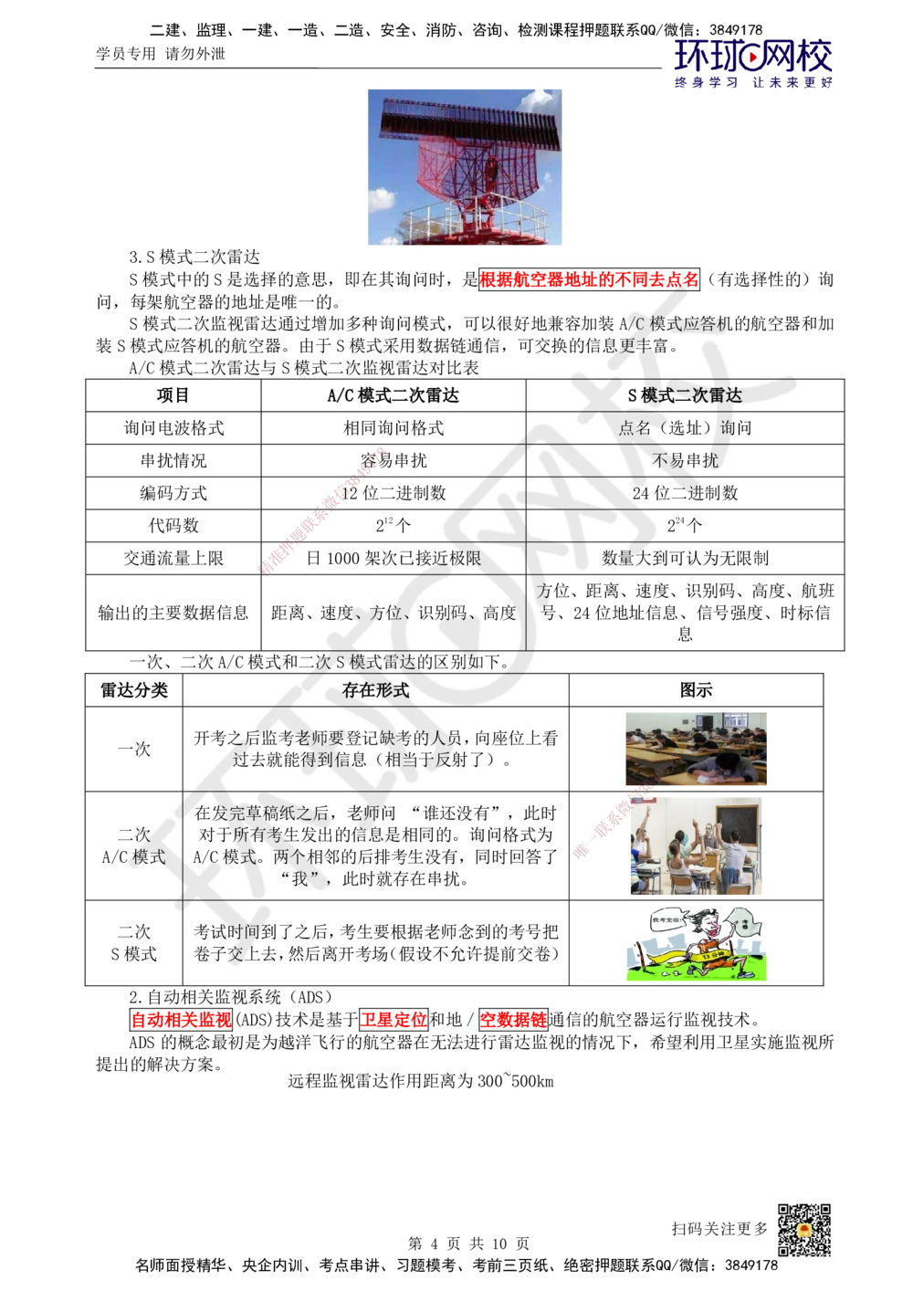 13.第13讲-34民航空管监视工程_2026年一级建造师_2026年一建民航_2025年一建民航SVIP_02-基础精讲✿高端面授✿深度强化_07-民航《考点精讲班》谷永生HQ