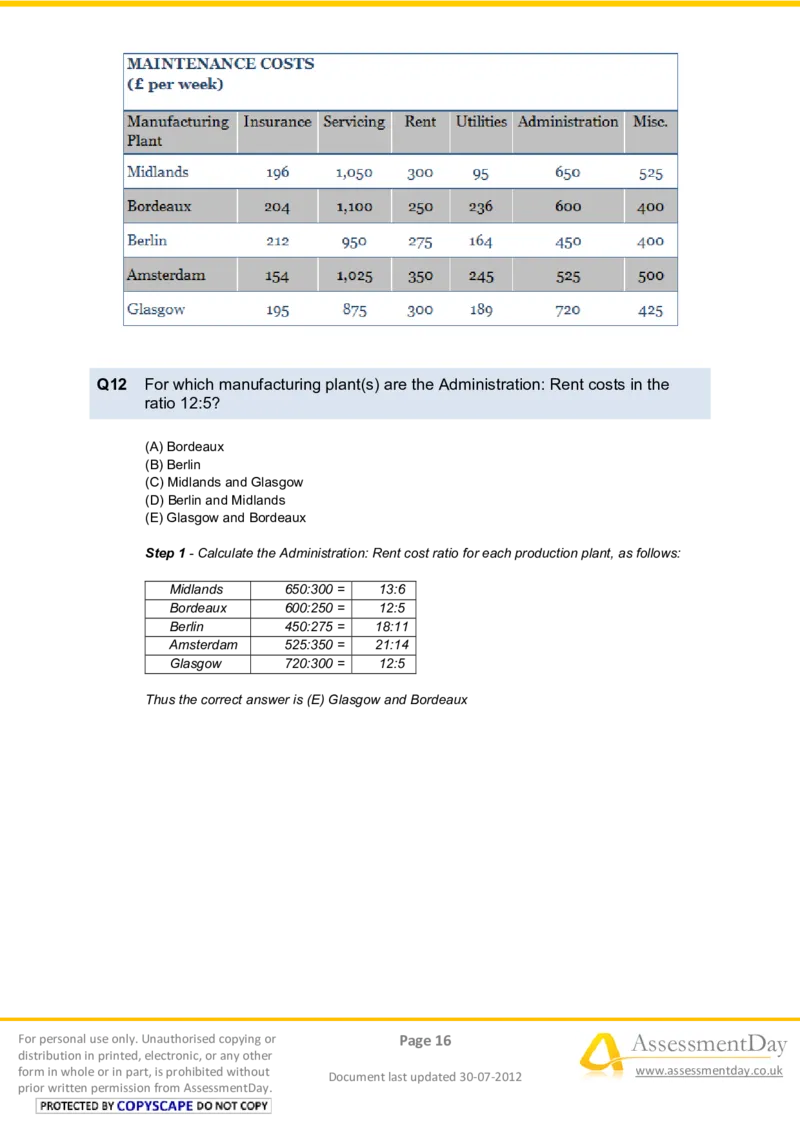 NumericalReasoningTest6-Solutions_2025春招题库汇总_十大行测题库_2023年十大热门题库更新中_05、TalentQ汇总_TalentQ笔试题库中文_TalentQ（图文版-参考）_2选看通用测试题，适用于TalentQ（N多题）
