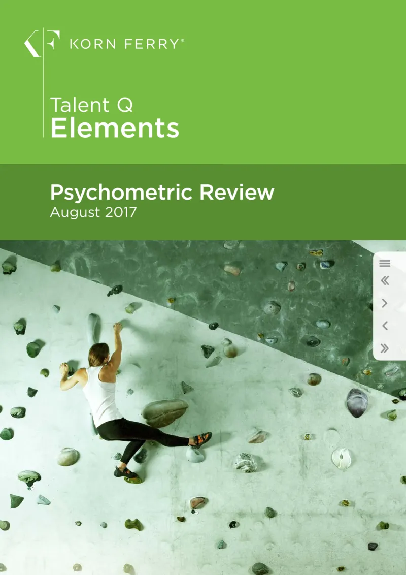 TQ-401-KF-Elements-DEC-2017_2025春招题库汇总_十大行测题库_2023年十大热门题库更新中_05、TalentQ汇总_TalentQ测试题（适合大多数外资银行以及其他企业）