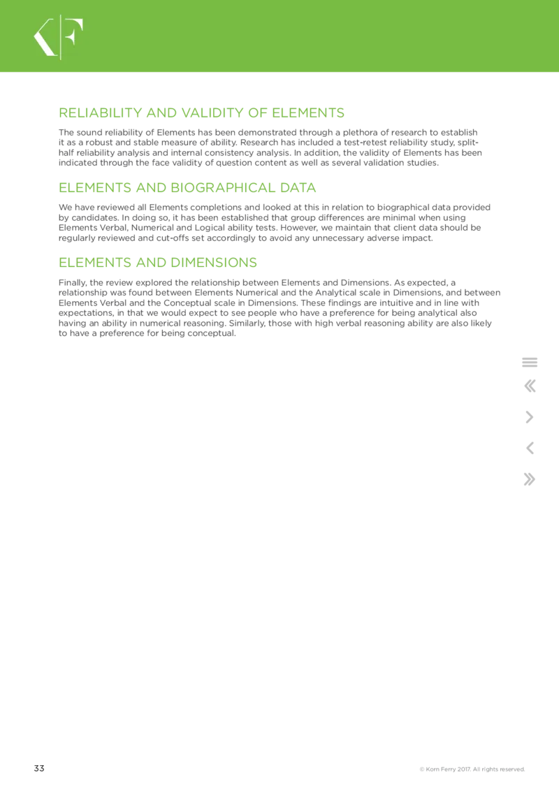 TQ-401-KF-Elements-DEC-2017_2025春招题库汇总_十大行测题库_2023年十大热门题库更新中_05、TalentQ汇总_TalentQ测试题（适合大多数外资银行以及其他企业）