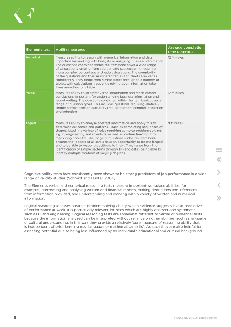 TQ-401-KF-Elements-DEC-2017_2025春招题库汇总_十大行测题库_2023年十大热门题库更新中_05、TalentQ汇总_TalentQ测试题（适合大多数外资银行以及其他企业）