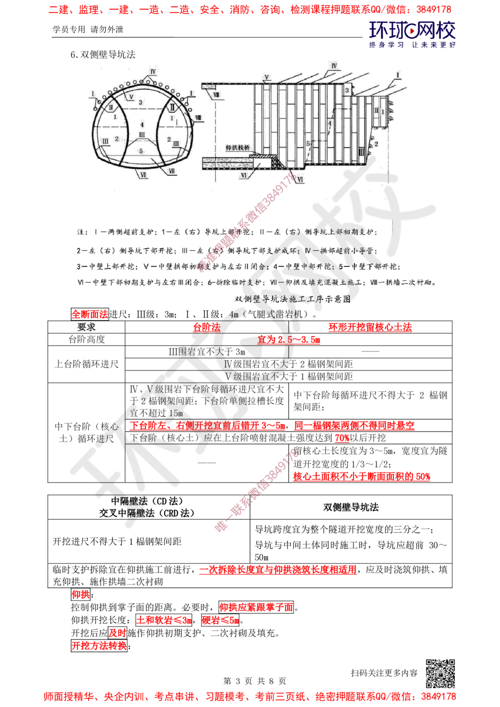 14.2025一建公路案例特训-第14讲-专题四隧道工程（2）_2026年一级建造师_2026年一建公路_2025年一建公路SVIP_04-冲刺串讲✿考点强化✿小灶集训_07-公路《案例特训班》吴然HQ