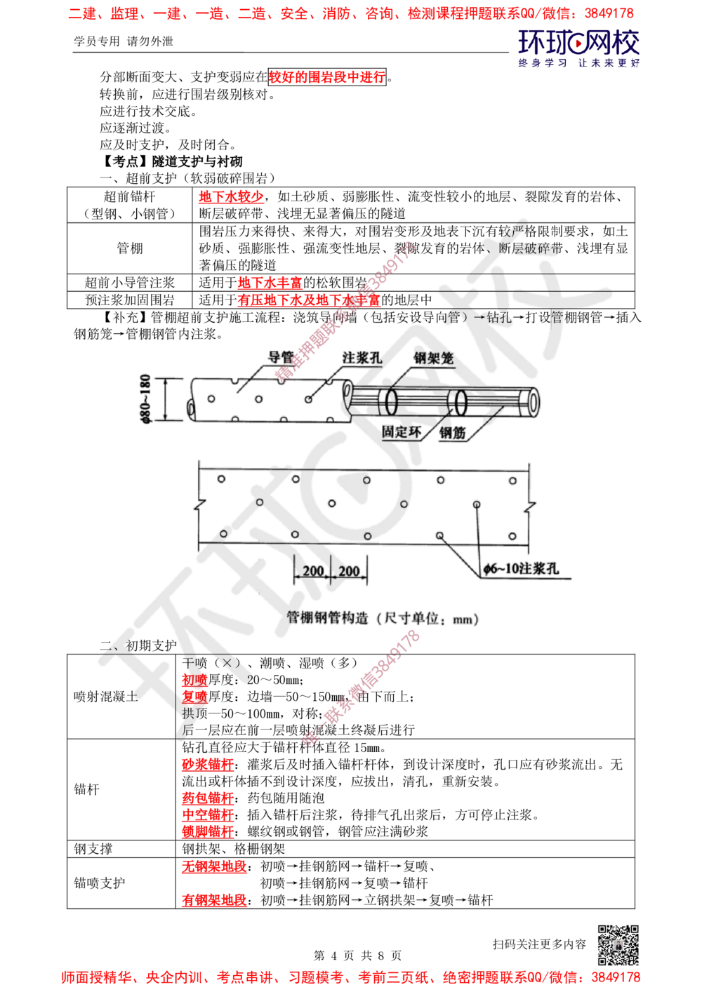 14.2025一建公路案例特训-第14讲-专题四隧道工程（2）_2026年一级建造师_2026年一建公路_2025年一建公路SVIP_04-冲刺串讲✿考点强化✿小灶集训_07-公路《案例特训班》吴然HQ