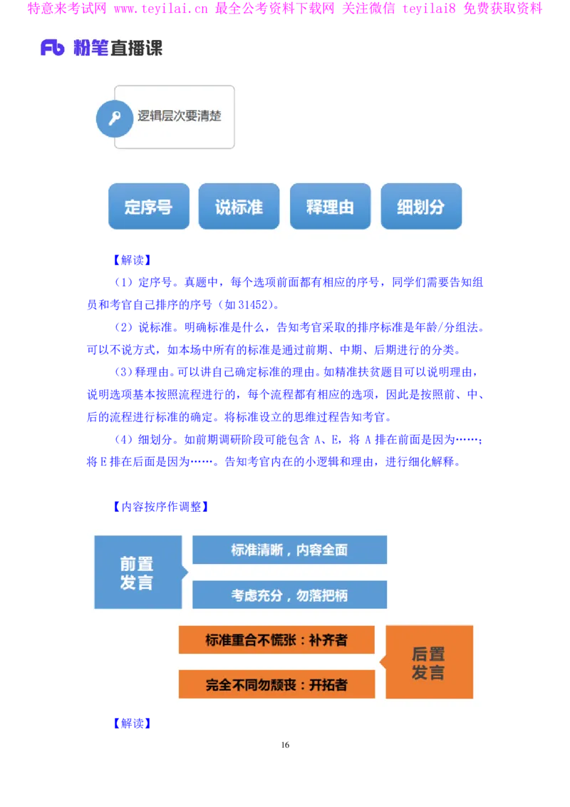 无领导排序题陈岚（讲义+笔记）（面试班）_2025春招题库汇总_十大行测题库_2023年十大热门题库更新中_09、易考汇总_银行面试_无领导小组讨论_无领导小组面试新版