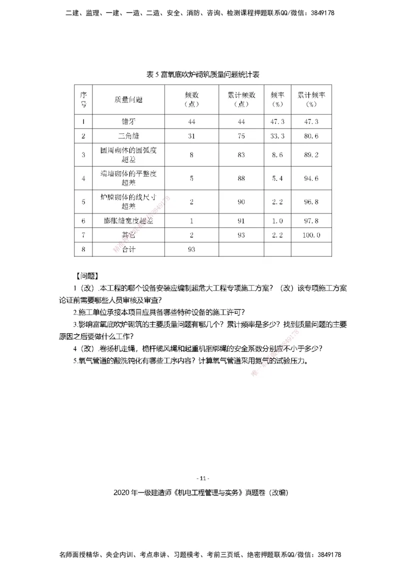 2020年一建建造师《机电工程管理与实务》真题卷（改编）及解析_2026年一级建造师_2026年一建机电_2025年一建机电SVIP_02-基础精讲✿高端面授✿深度强化_讲义
