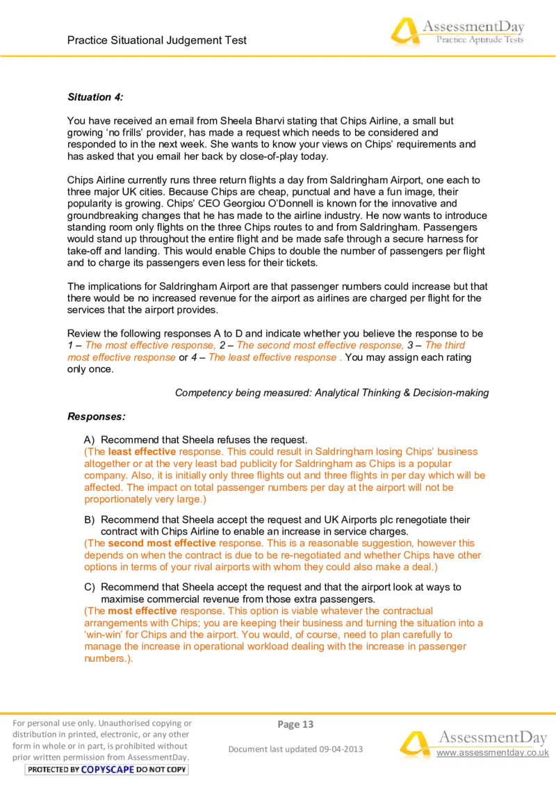 SJT3-Answers_2025春招题库汇总_十大行测题库_2023年十大热门题库更新中_05、TalentQ汇总_TalentQ测试题（适合大多数外资银行以及其他企业）_2选看通用测试题，适用于TalentQ（N多题）