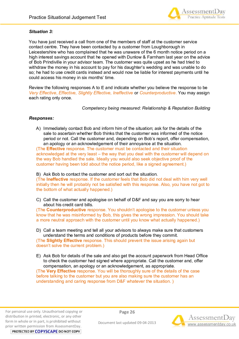 SJT3-Answers_2025春招题库汇总_十大行测题库_2023年十大热门题库更新中_05、TalentQ汇总_TalentQ测试题（适合大多数外资银行以及其他企业）_2选看通用测试题，适用于TalentQ（N多题）