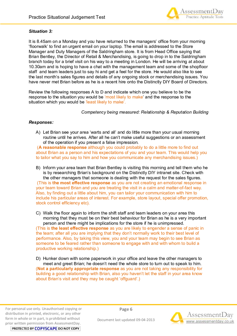 SJT3-Answers_2025春招题库汇总_十大行测题库_2023年十大热门题库更新中_05、TalentQ汇总_TalentQ测试题（适合大多数外资银行以及其他企业）_2选看通用测试题，适用于TalentQ（N多题）