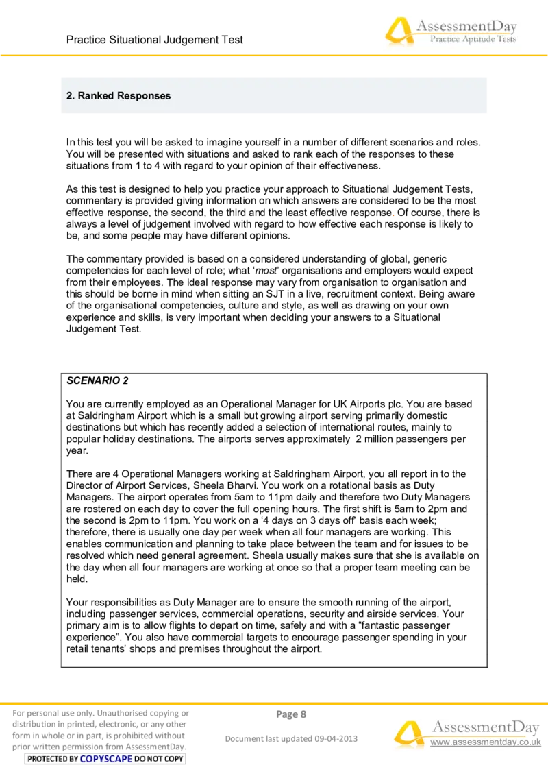 SJT3-Answers_2025春招题库汇总_十大行测题库_2023年十大热门题库更新中_05、TalentQ汇总_TalentQ测试题（适合大多数外资银行以及其他企业）_2选看通用测试题，适用于TalentQ（N多题）