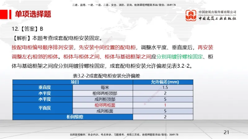 2025一建《机电》月度小灶直播课04（04.24）_2026年一级建造师_2026年一建机电_2025年一建机电SVIP_02-基础精讲✿高端面授✿深度强化_35-机电《月度小灶直播》闫娜JGS_讲义