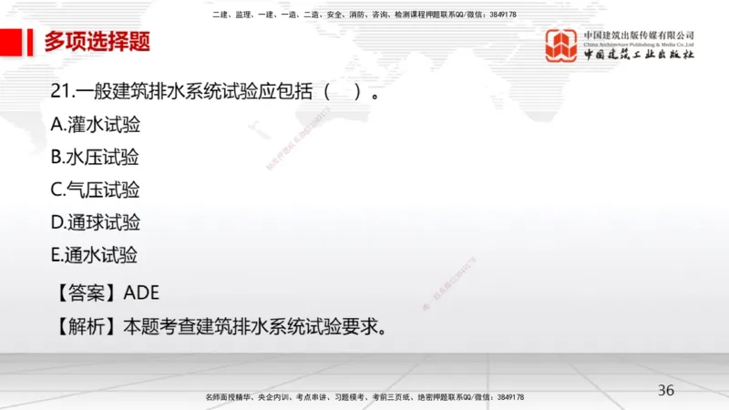 2025一建《机电》月度小灶直播课04（04.24）_2026年一级建造师_2026年一建机电_2025年一建机电SVIP_02-基础精讲✿高端面授✿深度强化_35-机电《月度小灶直播》闫娜JGS_讲义