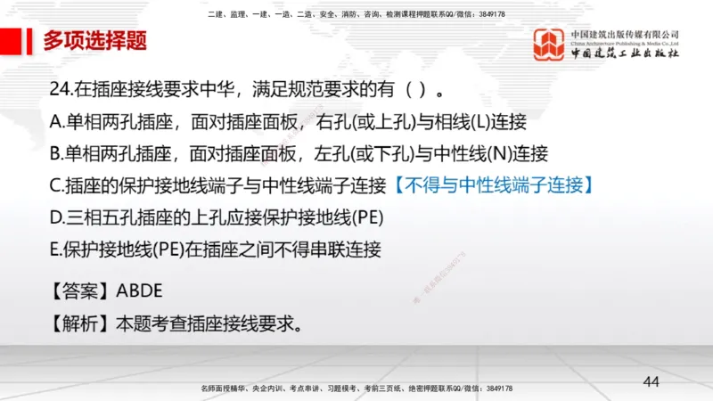 2025一建《机电》月度小灶直播课04（04.24）_2026年一级建造师_2026年一建机电_2025年一建机电SVIP_02-基础精讲✿高端面授✿深度强化_35-机电《月度小灶直播》闫娜JGS_讲义