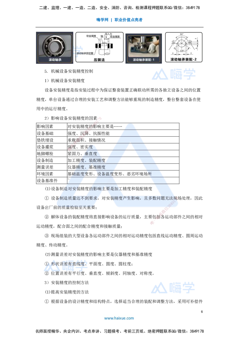 13.2025杨海军-考前拔分速成-（12）机械设备安装技术_2026年一级建造师_2026年一建机电_2025年一建机电SVIP_04-冲刺串讲✿考点强化✿小灶集训_33-机电《考前拔分速成》杨海军HX