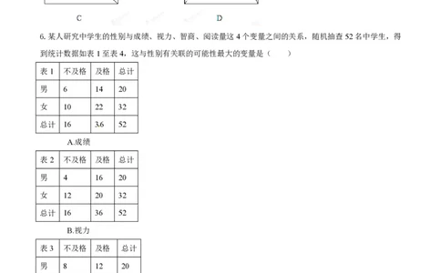 2014年高考数学试卷（理）（江西）（空白卷）_历年高考真题合集_数学历年高考真题_新&middot;PDF版2008-2025&middot;高考数学真题_数学（按省份分类）2008-2025_2008-2025&middot;（江西）数学高考真题