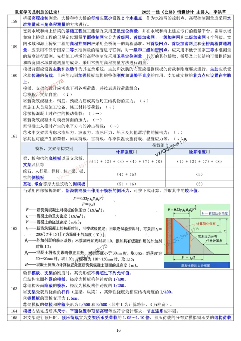 2025一建《公路》锦囊妙计（李洪革）_2026年一级建造师_2026年一建公路_2025年一建公路SVIP_02-基础精讲✿高端面授✿深度强化_11-公路《全系VIP班》李洪革SMR推荐_11.锦囊妙计