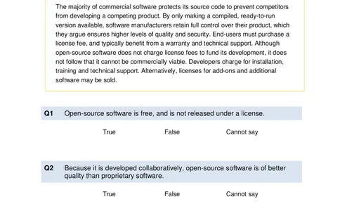 VerbalReasoningTest5-Questions_2025春招题库汇总_十大行测题库_2023年十大热门题库更新中_05、TalentQ汇总_TalentQ测试题（适合大多数外资银行以及其他企业）_VerbalReasoning
