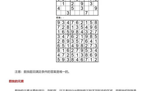 中石化招聘考试&mdash;&mdash;数独的规则重点讲义_三桶油_中石化笔试_中石化_2022中石化资料_7-最新中石化招聘考试数独名师讲义讲解高分资料