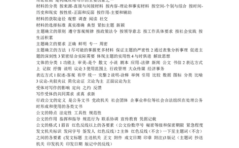 秘书应用写作_2025春招题库汇总_国企综合题库_1、国企招聘考试------笔试资料_综合写作_公文写作全套必过复习资料。_公文写作