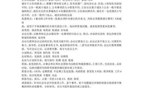 秘书应用写作_2025春招题库汇总_国企综合题库_1、国企招聘考试------笔试资料_综合写作_公文写作全套必过复习资料。_公文写作