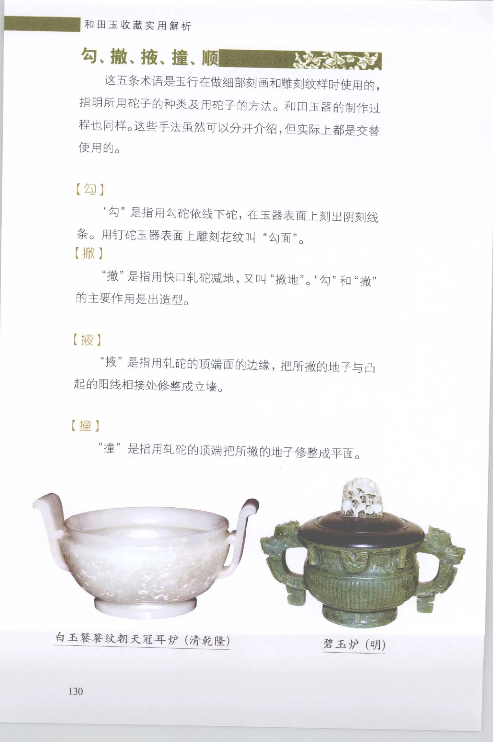 和田玉收藏实用解析_X018-玉石珠宝鉴定教程最新合集_7、和田玉鉴定专题全套课程_和田玉电子书