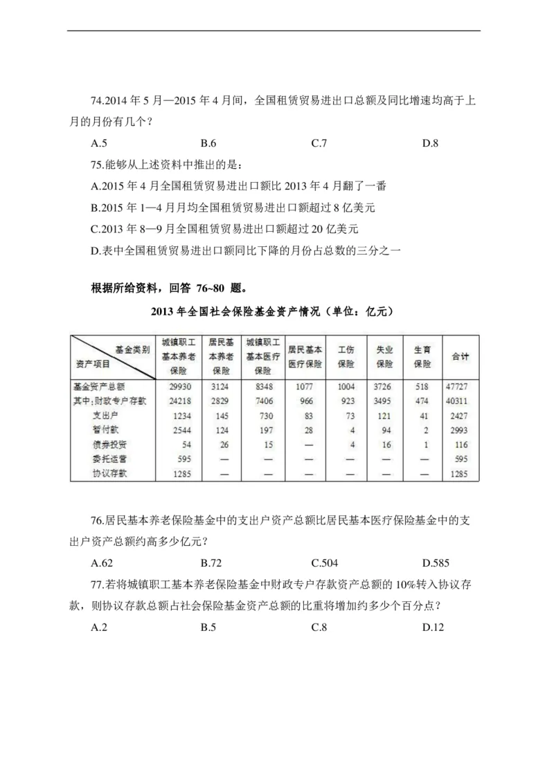 中海油招聘考试预测押题模拟卷-试题_三桶油_中海油_中海油笔试_2、中海油招聘笔试模拟题押题