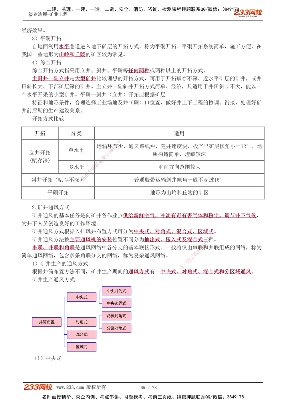 1-10_2026年一级建造师_2026年一建矿业_2025年一建矿业SVIP_02-基础精讲✿高端面授✿深度强化_06-矿业《教材精讲班》陈辉233