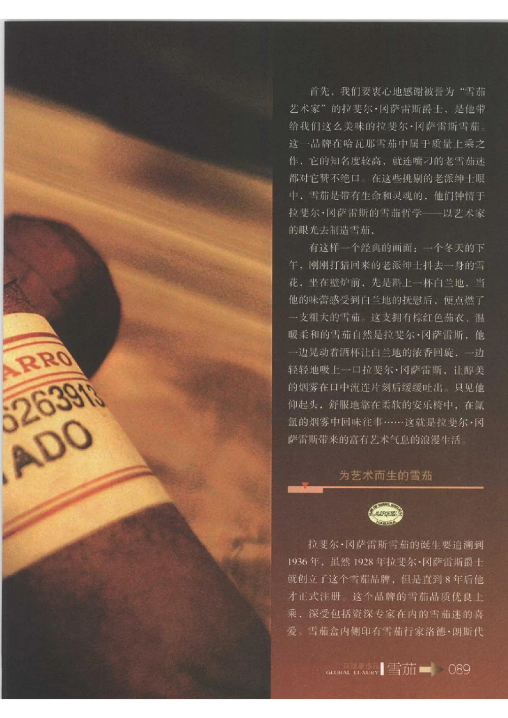 [环球奢侈品丛书&middot;雪茄].芦令怡编著.插图版_X017-奢侈品鉴定教程最新合集_赠品3奢侈品培训电子书