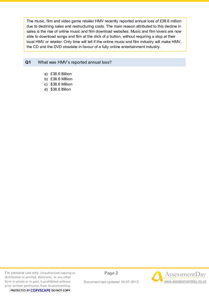 VerbalComprehensionTest4-Questions_2025春招题库汇总_八大题库-1_04八大汇总_信永中和_专业题综合知识-参考_英文题_VerbalReasoningTests