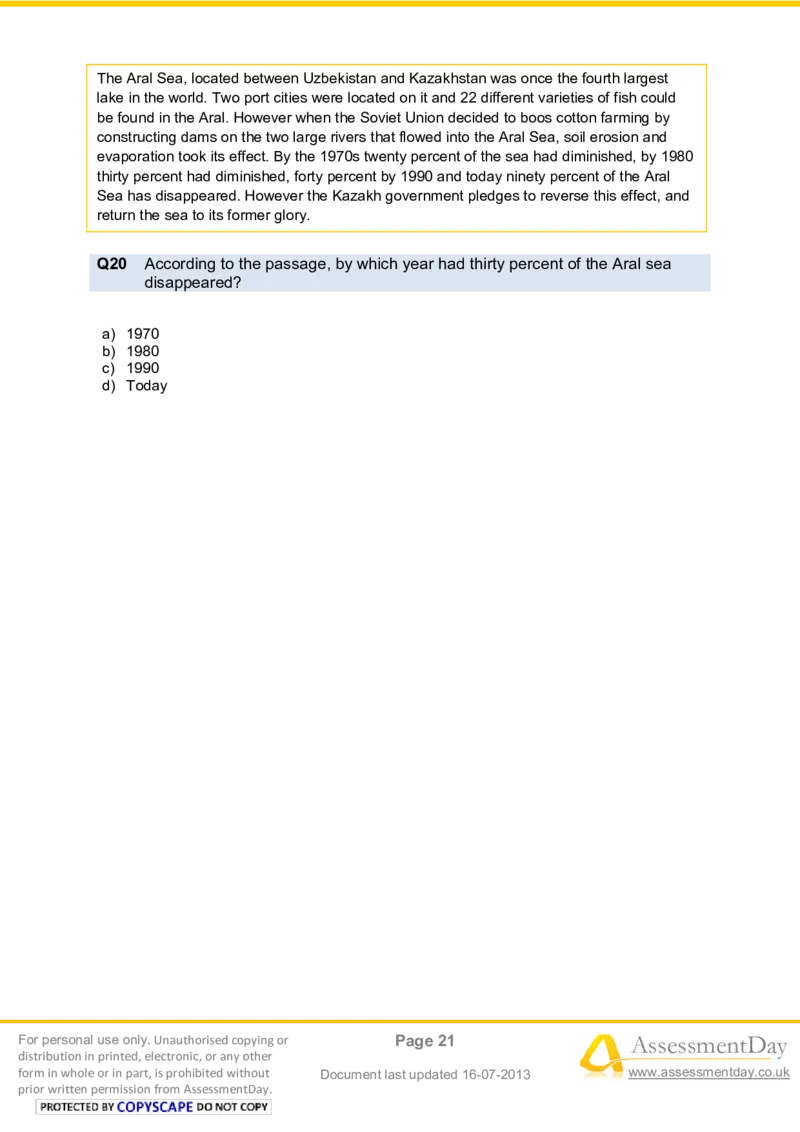 VerbalComprehensionTest4-Questions_2025春招题库汇总_八大题库-1_04八大汇总_信永中和_专业题综合知识-参考_英文题_VerbalReasoningTests