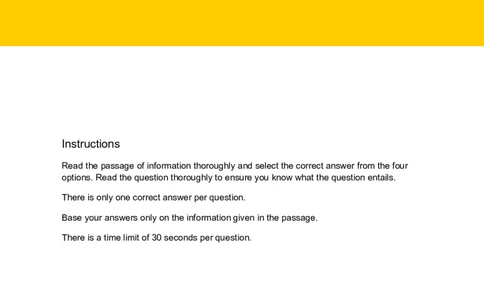 VerbalComprehensionTest4-Questions_2025春招题库汇总_八大题库-1_04八大汇总_信永中和_专业题综合知识-参考_英文题_VerbalReasoningTests
