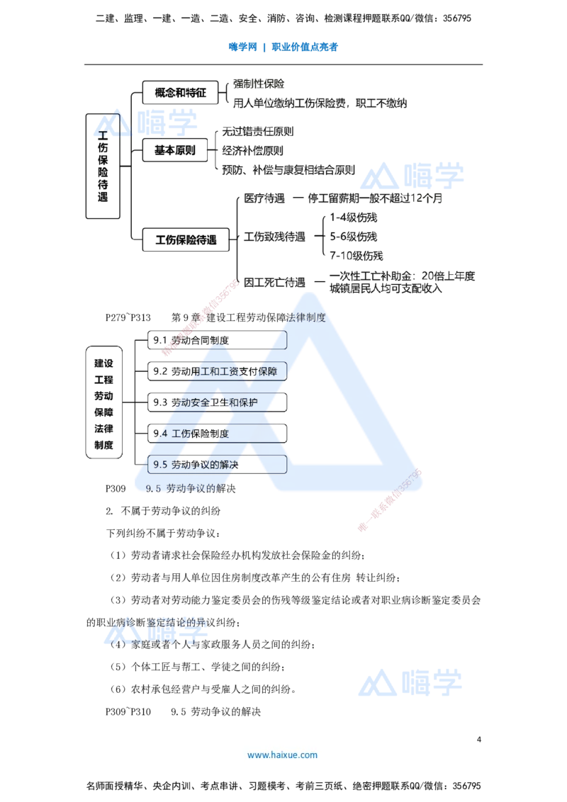 17.2025杜诗乐-考前拔分速成-第9章建设工程劳动保障法律制度2_2026年一建法规_2025年一建法规SVIP_04-冲刺串讲✿考点强化✿小灶集训_12-法规《考前拔分速成》杜诗乐HX_讲义