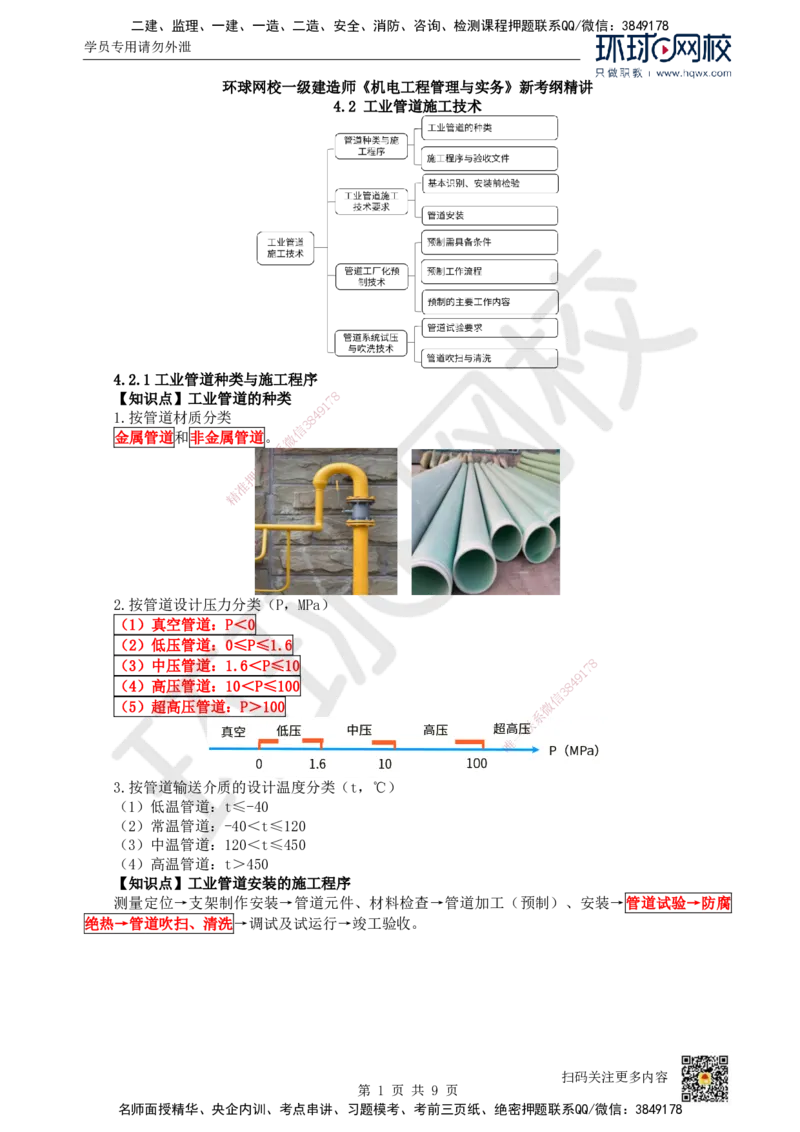 18.（新）第18讲-42工业管道施工技术（1）_2026年一级建造师_2026年一建机电_2025年一建机电SVIP_02-基础精讲✿高端面授✿深度强化_26-机电《考点精讲班》苏婷、赵金凤HQ_赵金凤_58