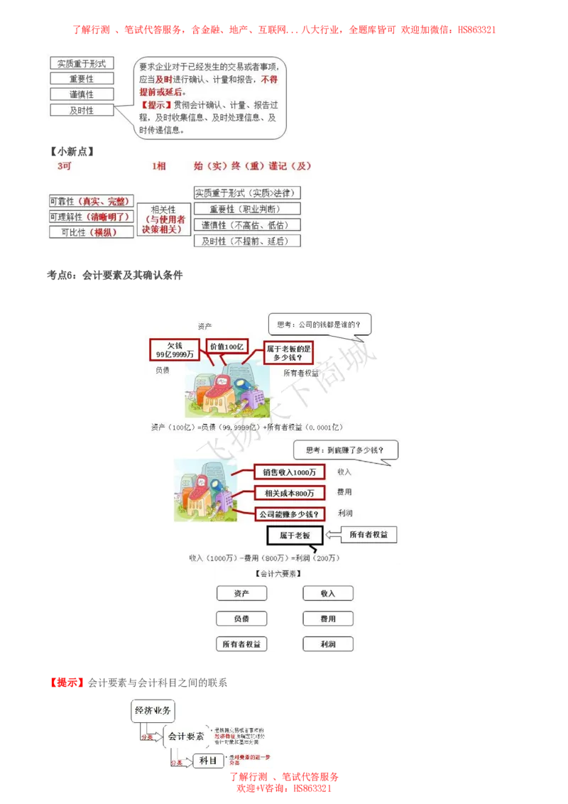 会计知识高频考点复习讲义_2025春招题库汇总_八大题库-1_04八大汇总_致同_会计专项-专业能力专业知识点讲义整理