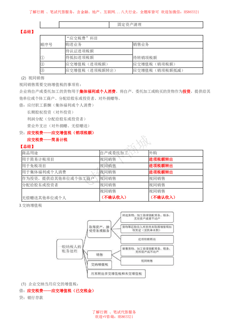 会计知识高频考点复习讲义_2025春招题库汇总_八大题库-1_04八大汇总_致同_会计专项-专业能力专业知识点讲义整理